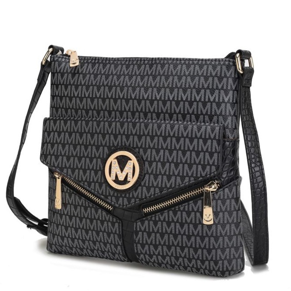 New Cecilia Crossbody Bag in Black